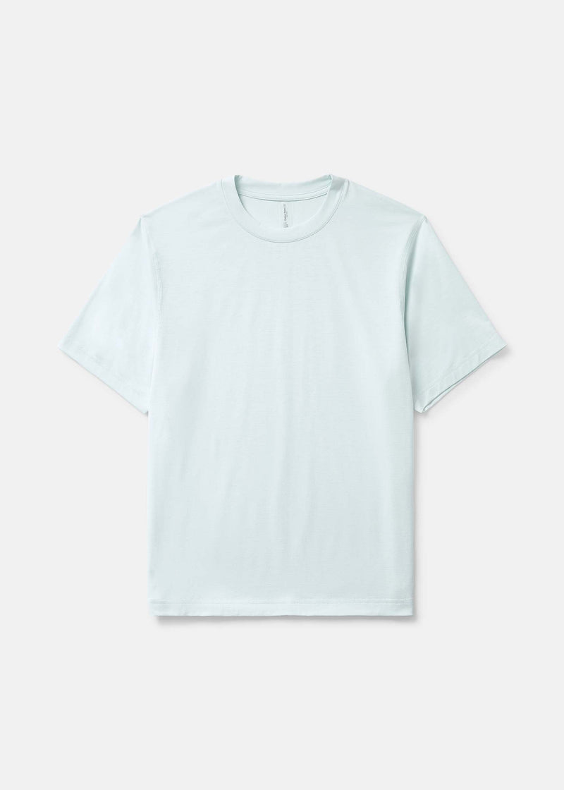 ThinkFast Jersey Shortsleeve in light blue color, ultra-soft and moisture-wicking fabric for high-sweat recreation.