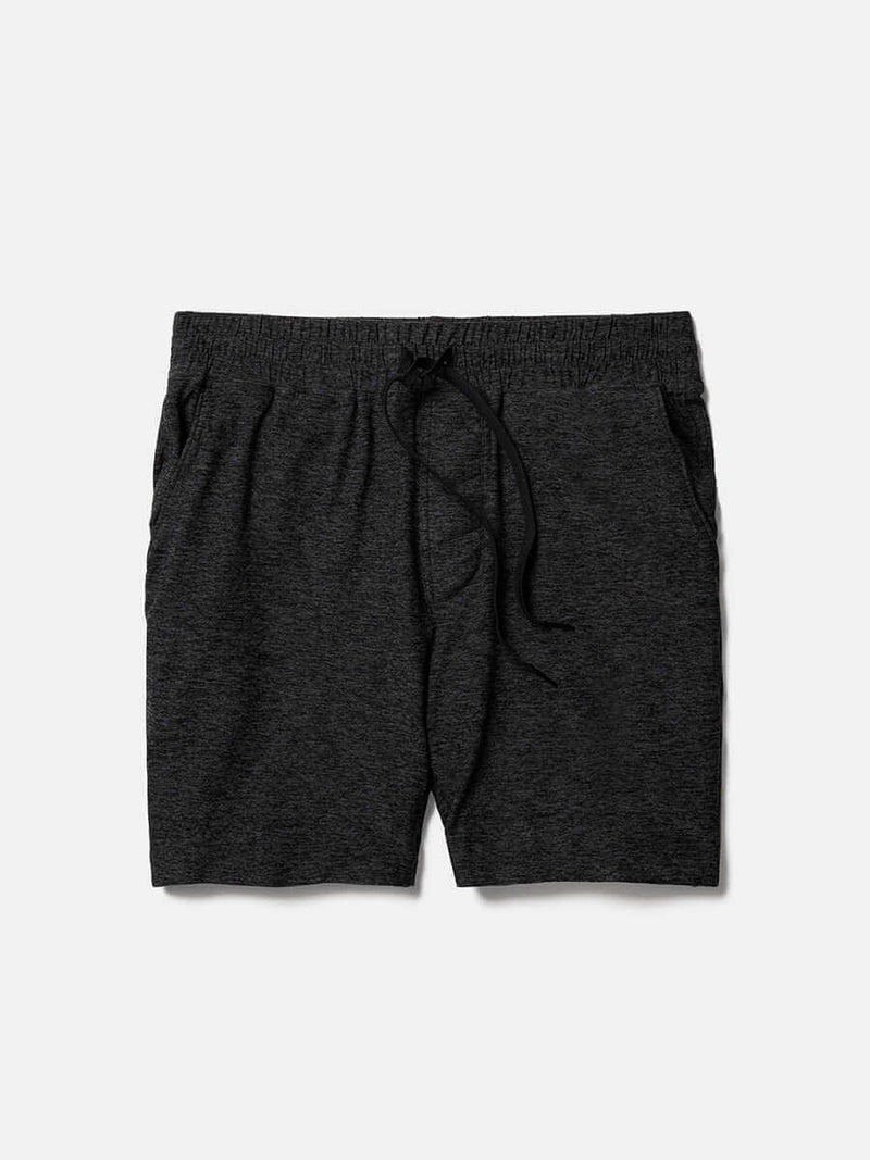 CloudKnit 7" Short in dark gray featuring a comfort fit waistband and side pockets for all-day wear.
