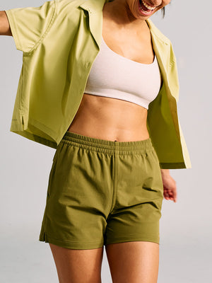 RecTrek 4" Short Wild Olive