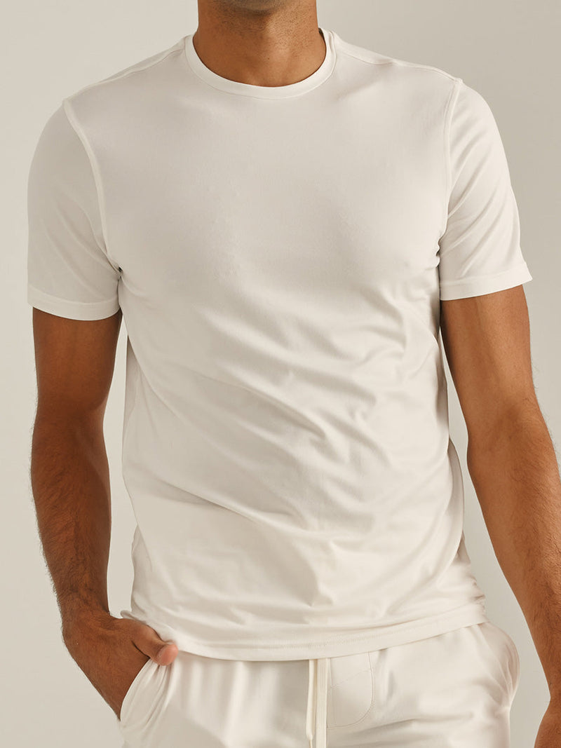 CloudKnit Shortsleeve Gardenia