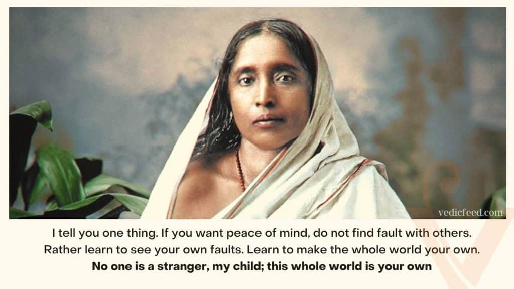 Sarada Devi Quote