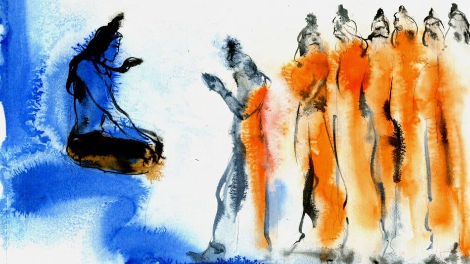 Shiva and Saptarishi