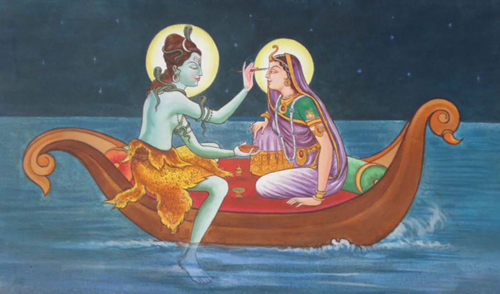 Shiva Parvati - Fisherwoman